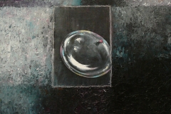 "Bubbles" Huile sur Toile 70x60 cm